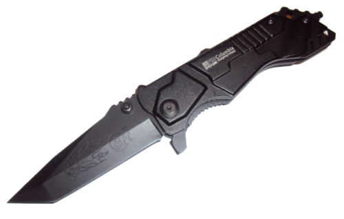 SR B478 Black Ops Flick Tonto with Puma Head Motive and Glass Breaker