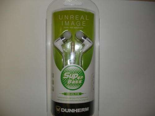 DUNHERM Super Bass DH-EL118 Unreal Image Earphones