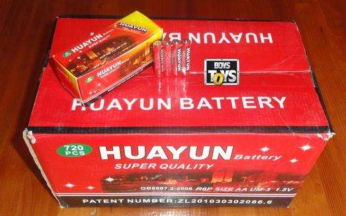 40PCS SUPER QUALITY HUAYUN BATTERY'S - AA