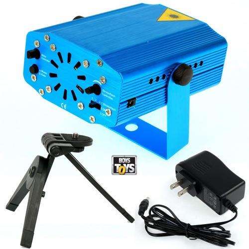 Mini Holographic Dynamic liquid sky Green Red Laser Stage Lighting with Sound Control