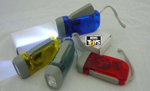 DYNAMO TORCH... NEVER BUY BATTERIES AGAIN!!