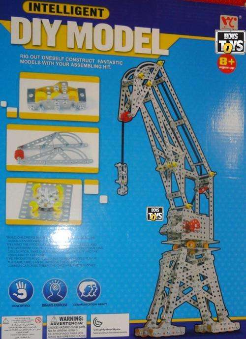 INTELLIGENT - Crane Stainless Steel Construction Set