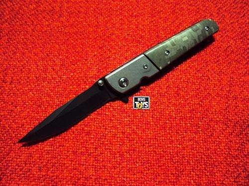 Military Camo Dark Ops Knife