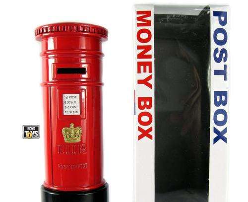 London Post Box Money Box