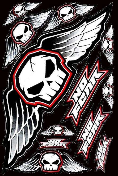 NO FEAR - VINYL STICKERS