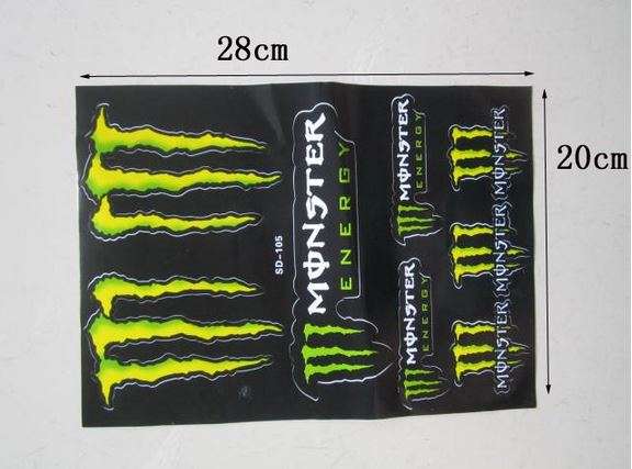 Monster Energy - VINYL STICKERS