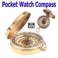Classic Compass Pocket Compass Watch Style Compass