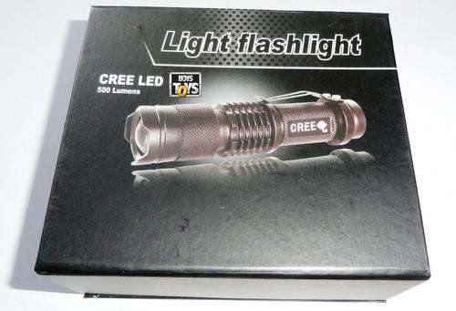 Military Grade Mini CREE LED Torch 500Lum