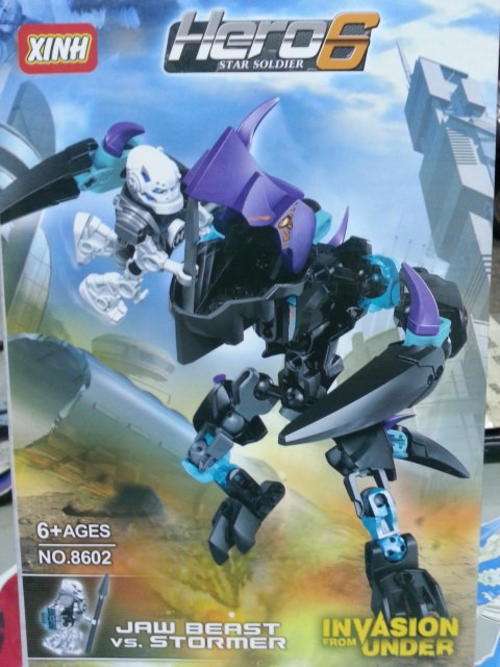 Hero6 Star Soldier - JAW BEAST vs. STORMER - Invasion from Under