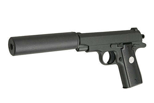 G2A Metal Airsoft BB Pistol with Silencer