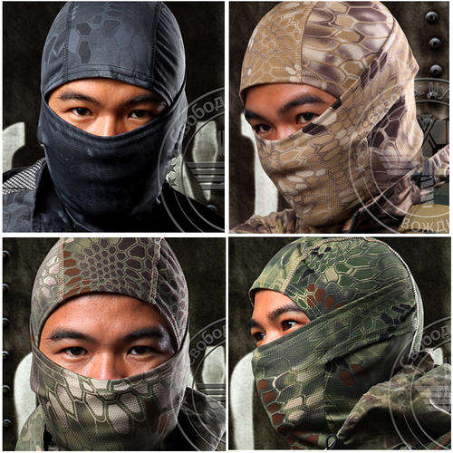 Chiefs Rattlesnake Tactical Airsoft Hunting Wargame Breathing Dustproof Face Balaclava Mask