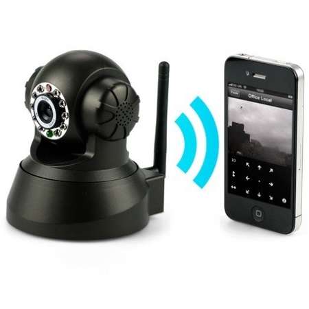Wireless IP Webcam Camera, Night Vision 11 LED, WIFI Cam Control with your Smart Phone