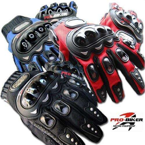 Pro-biker "BLACK" Motorcycle Motocross Racing Gloves - XXL