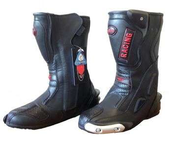 DMD Sport Boot Black 725 Racing size 9