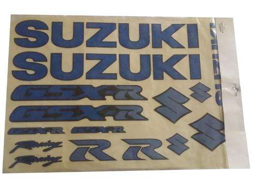 Suzuki GSX-R Sticker kit Blue