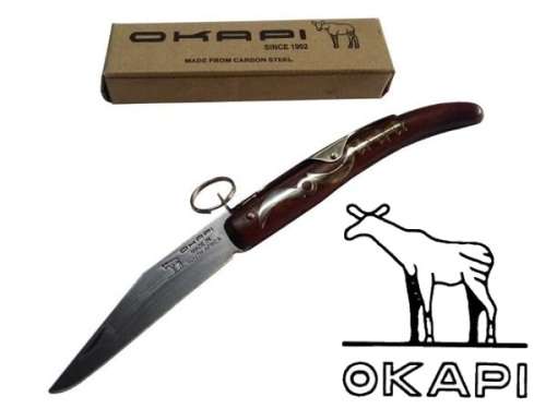 Okapi Folding Lock Knife with Stars & Moon Inlay