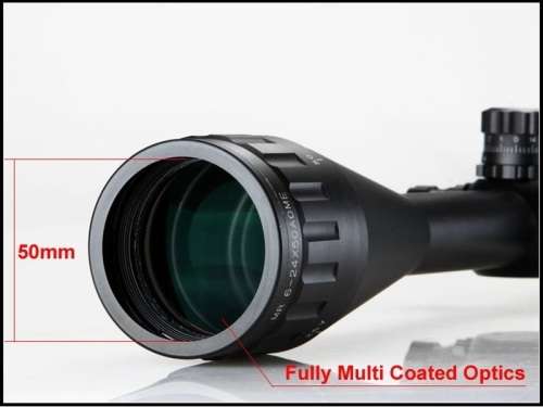 MARCOOL RIFLE SCOPE 6-24x50AOE , 1''