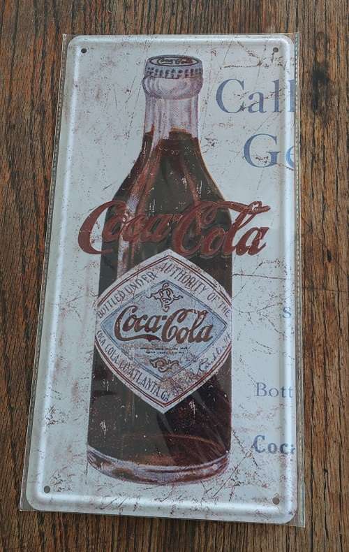 Coca Cola Vintage - Tin Sign
