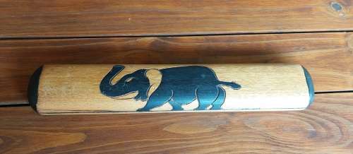 African Oware (Mancala) Seed Board Game