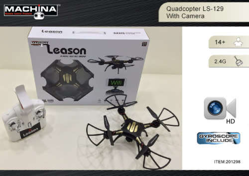 LEASON LS 129 4Ch REMOTE CONTROL QUADCOPTER DRONE