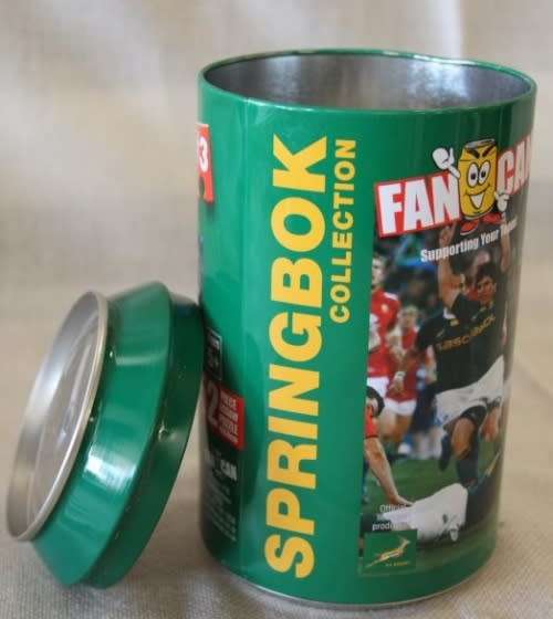 A limited edition `Springboks Fan Can` 252 piece jigsaw puzzle with Bryan Habana