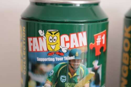 A limited edition `Proteas Fan Can` 252pc jigsaw puzzle of Graeme Smith