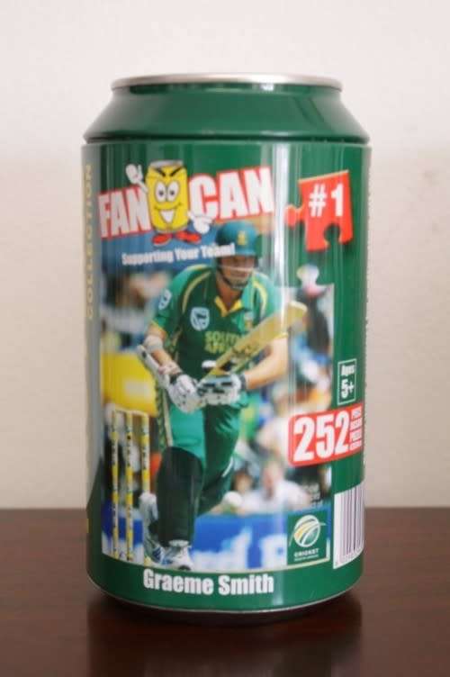 A limited edition `Proteas Fan Can` 252pc jigsaw puzzle of Graeme Smith