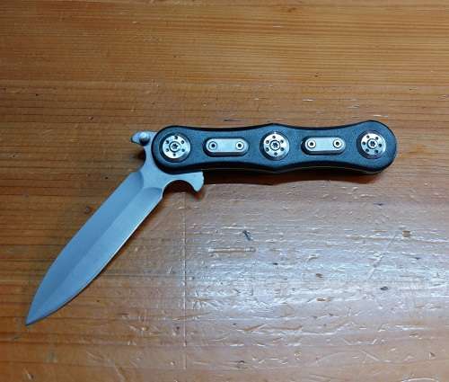 Missing Link Bikers Folding Dagger