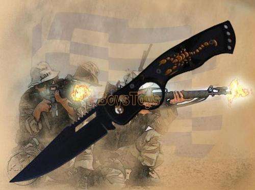 Shark Gold Scopion Pocket Knife