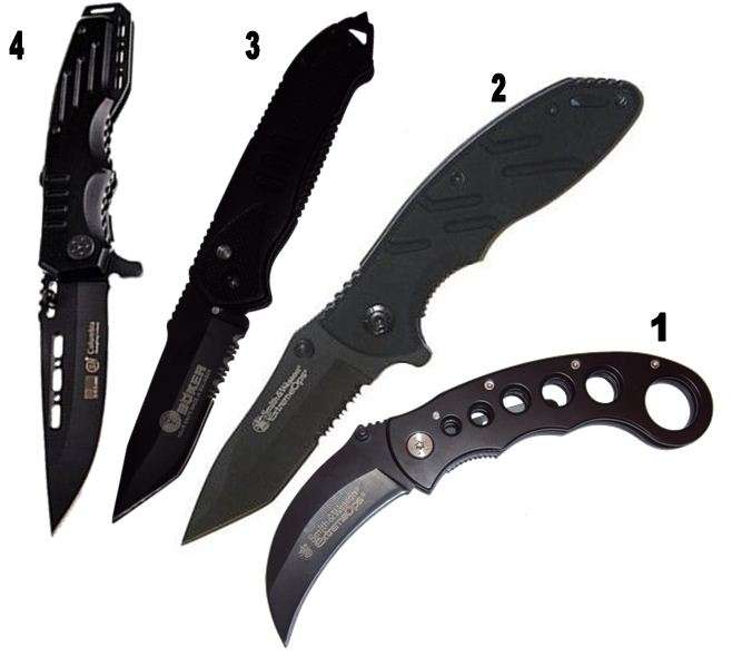 4 Extreme Ops Knives