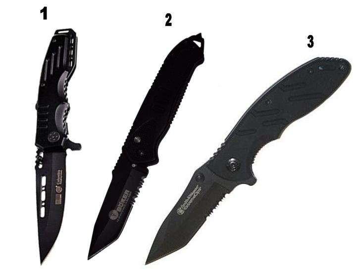 3 Extreme Ops Knives