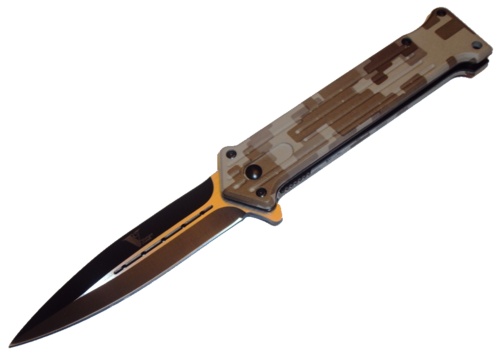 Army Camo Covert Ops Knife