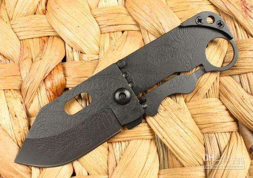 SR238 MINI MULTI-FUNCTIONAL FOLDABLE POCKET KNIFE WITH CLIP FOR OUTDOORS