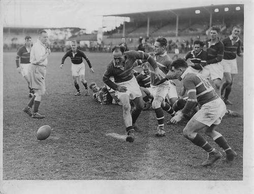 Original photo with Oom Boy Louw as referee (1958)