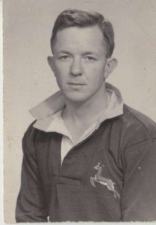 Springbok Tommy Gentles