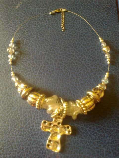 Silver Cross with a Statement