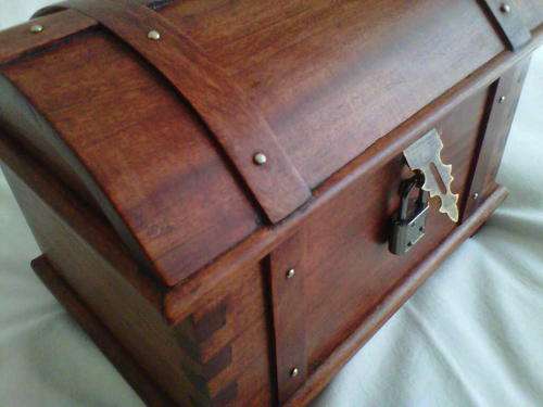 ZAMBEZI TEAK JEWELLERY BOX