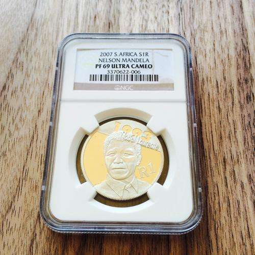 PF69 ULTRA CAMEO 2007 NELSON MANDELA R1
