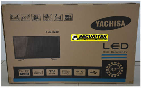 Brand New Sealed 32'' Inch LED TV-1080P (Full HD) TV Tuner Energy Saving Stereo