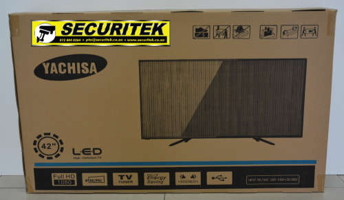 Brand New Sealed 42'' Inch LED TV-1080P (Full HD) TV Tuner Energy Saving Stereo