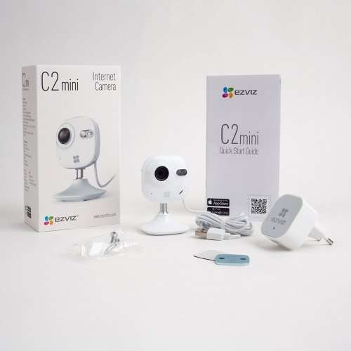 EZVIZ C2 Mini Indoor Wi-Fi Camera 2.4MM LENS 1MP 10M IR IP CAMERA