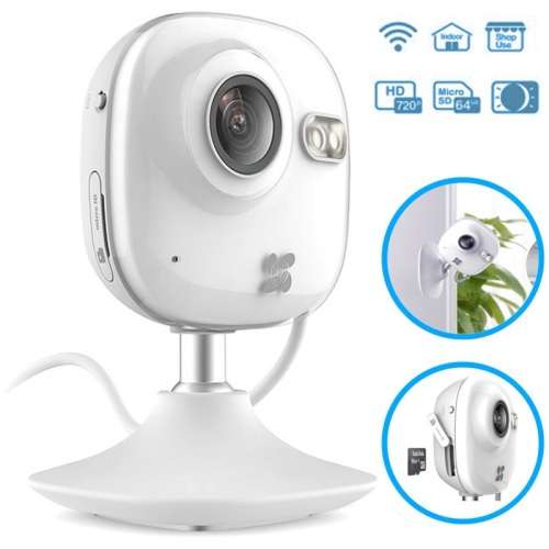 EZVIZ C2 Mini Indoor Wi-Fi Camera 2.4MM LENS 1MP 10M IR IP CAMERA