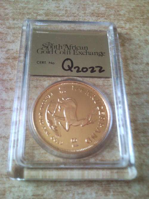 1981 Proof Kruger Rand 1/4 Oz