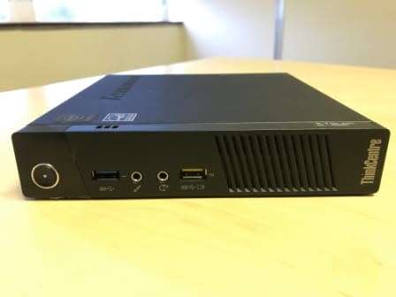 LENOVO THINKCENTRE M73 tiny, Intel Core i3, 4 GEN, 8GB DDR3 Ram, 500 gig hard drive