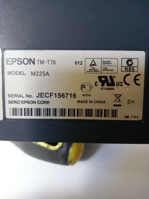 EPSON M225A Thermal slip printer used, please read discription.