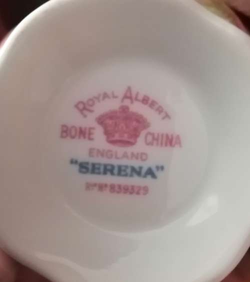 Royal albert tea set Serena