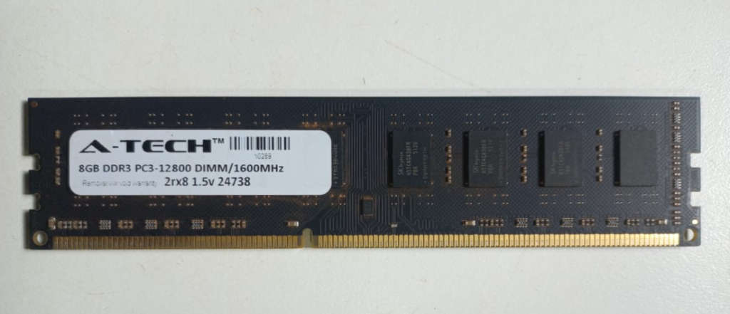atech 8gb ram ddr3 1600 mhz