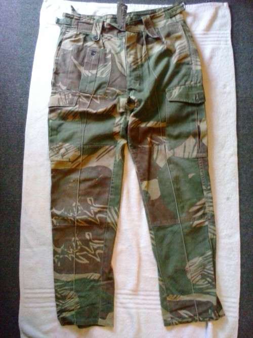 RHODESIAN ARMY CAMO PANTS