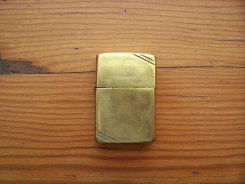 Zippo - Solid Brass
