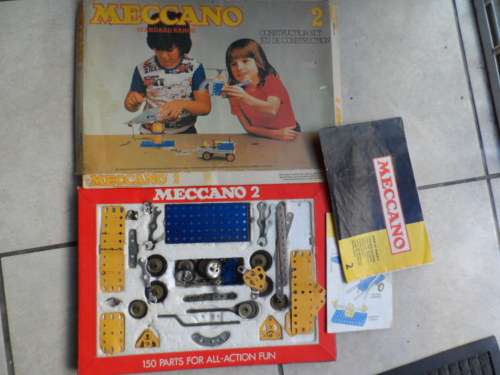 MECCANO NO 2 SET WITH PLANS